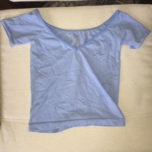 🌻Jessica Simpson Blue Fitted Shirt